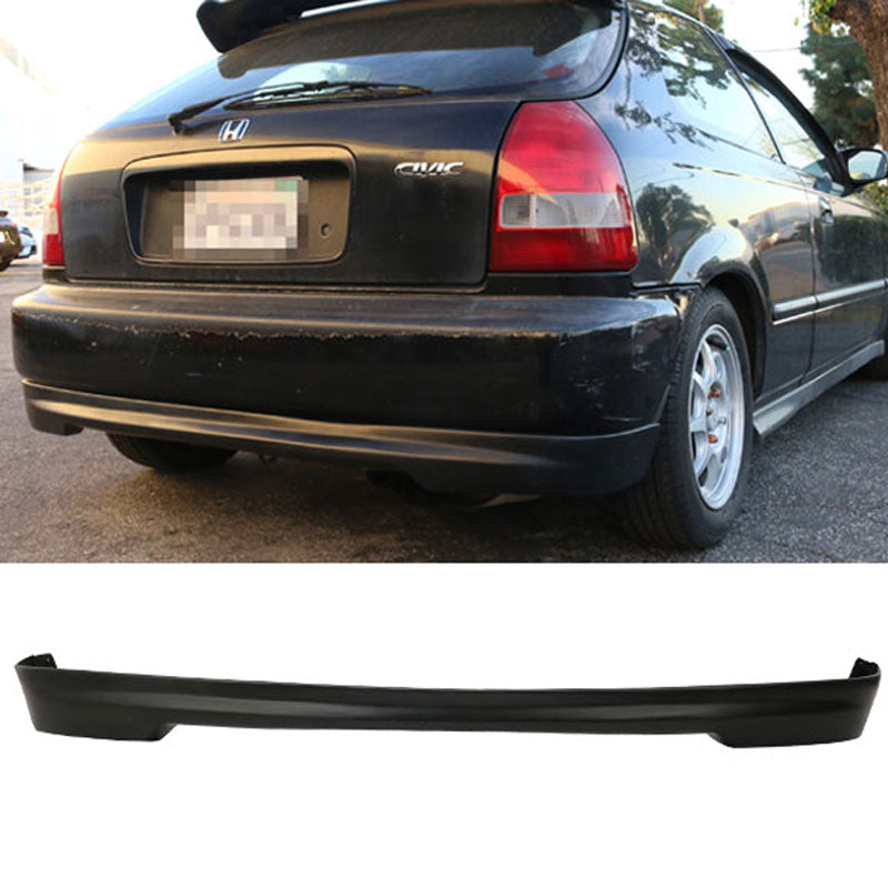 Fits Honda Civic 96-98 3Dr Mugen PP Front + Rear Bumper Lip Spoiler