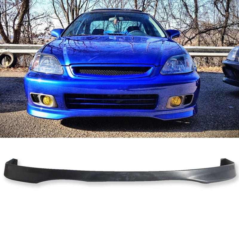 Fits Civic 99-00 T-R Front Bumper Lip Front Grille Sun Window Visor