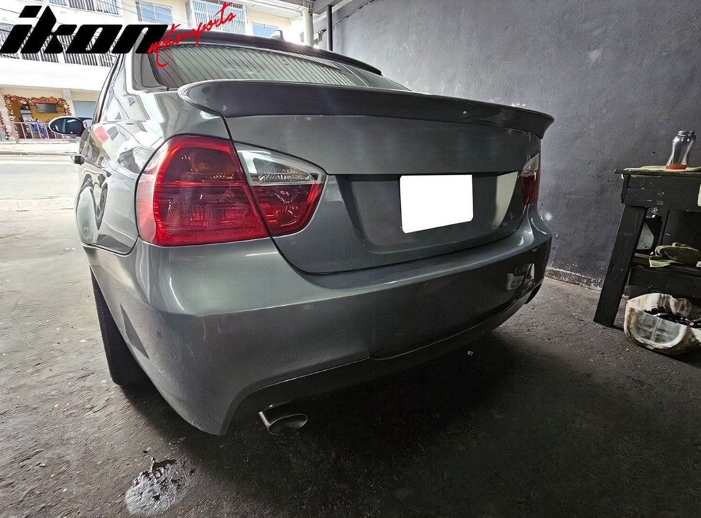 Fits 05-11 BMW E90 AC Trunk Spoiler & Roof Wing ABS