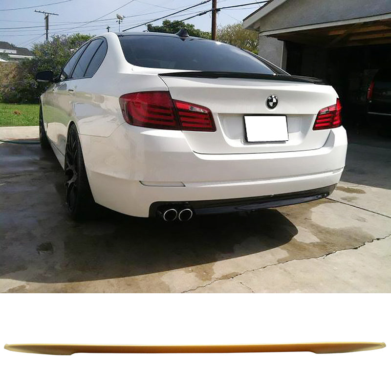 Fits BMW F10 5-Series 11-16 Roof + Trunk Spoiler ABS Combo