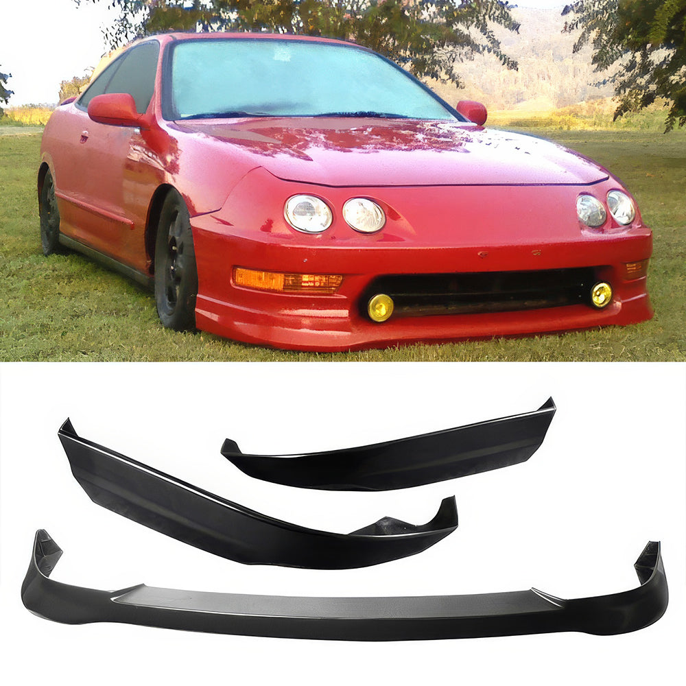 T-R Front & Rear Bumper Lip Fits 98-01 Acuraintegra PU