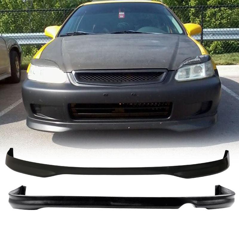 Fits Honda Civic 96-98 2 T-R PP Front + Rear Bumper Lip