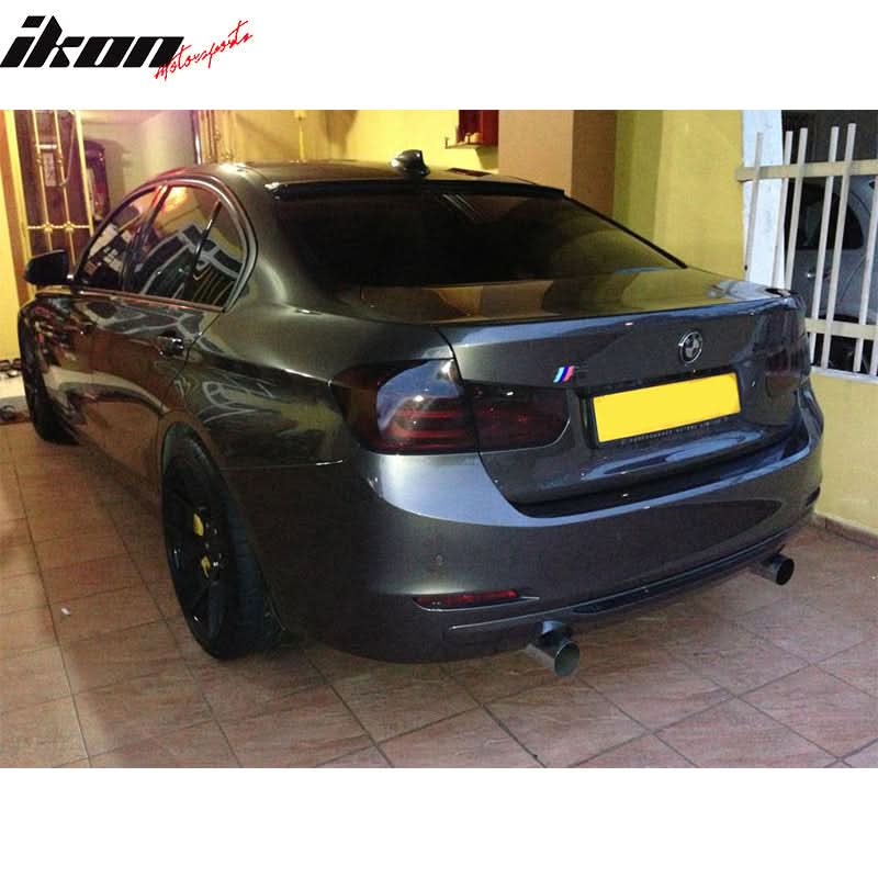 2012-2018 BMW F30 Sedan AC Style Unpainted Roof Spoiler ABS