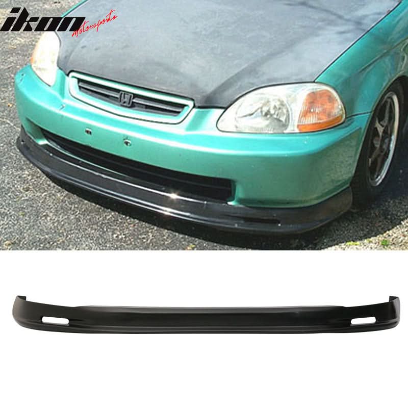 Fits 96-98 Honda Civic 3Dr Mugen Front + Rear Bumper Lip