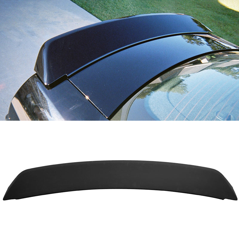Fits 05-09 Ford Mustang Rear Window Louver + Trunk Spoiler Matte Black