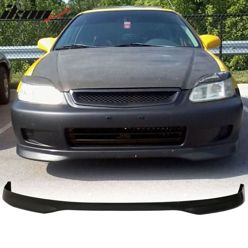 Fits 96-98 Honda Civic TR Front Rear Bumper Lip + Sun Window Visor