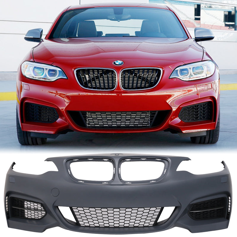 Fits 14-21 F22 F23 All Color Painted Front Bumper Conversion - PP