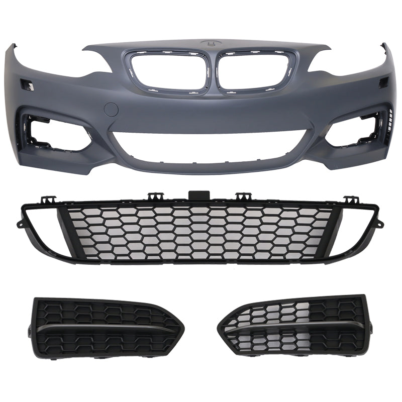 Fits 14-21 F22 F23 All Color Painted Front Bumper Conversion - PP