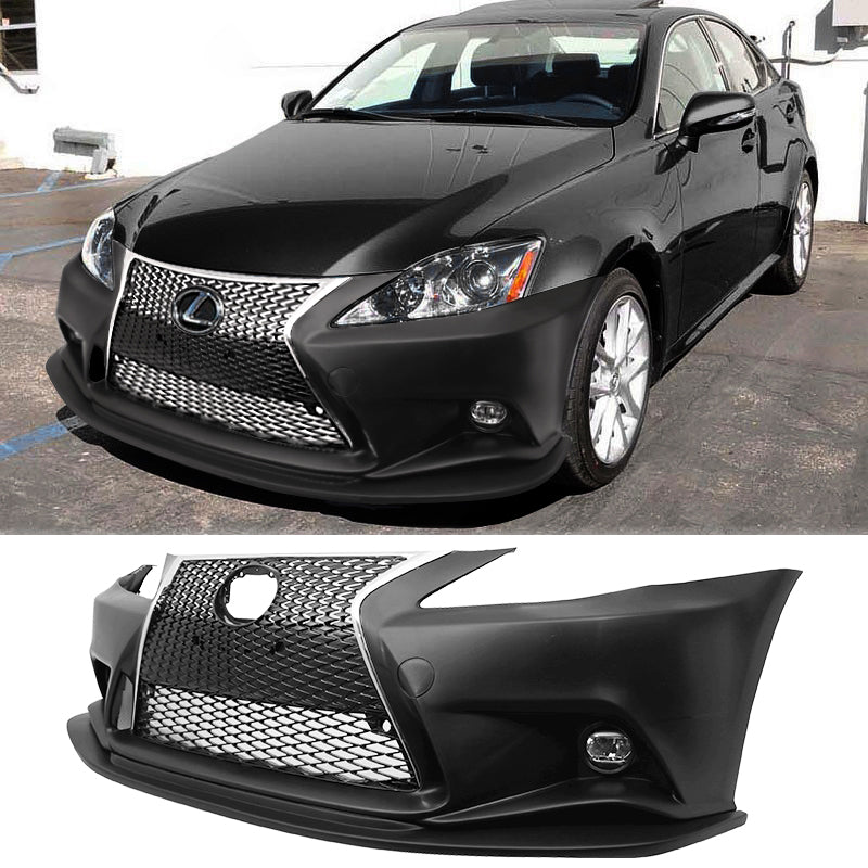 2006-2013 Lexus Is250 F-Sport Front Bumper 2IS to 3IS Conversion w/Lip