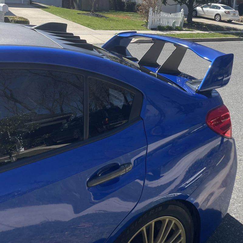 2015-2021 Subaru WRX STI Trunk Spoiler Stabilizer Support Add On 2PC