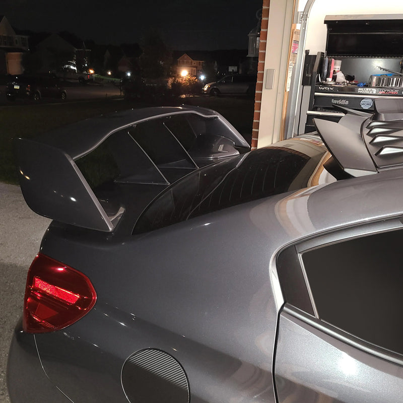 2015-2021 Subaru WRX STI Trunk Spoiler Stabilizer Support Add On 2PC