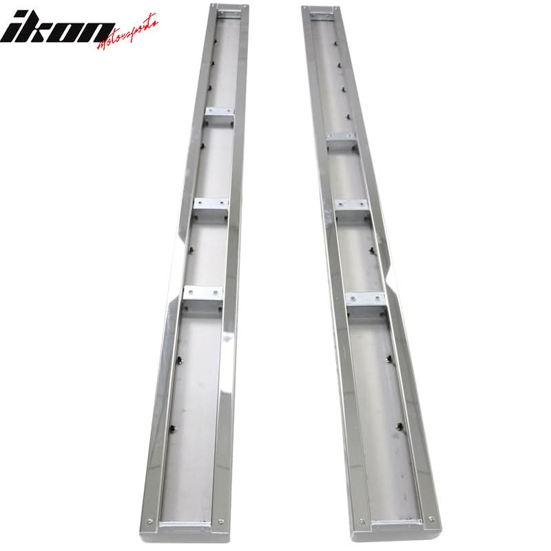2019-2022 Chevy Silverado Sierra Double Cab 6in SS Side Step Nerf Bars