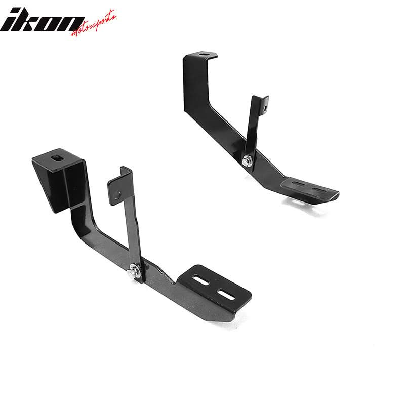 2009-2023 Dodge Ram Quad Cab Texture Black Side Step Bars Carbon Steel