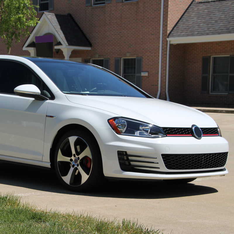 2015-2017 Golf 7 MK7 GTI Type Front Bumper + Grill Logo Badge Base