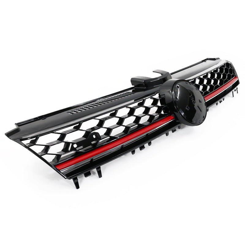 2015-2017 Golf 7 MK7 GTI Type Front Bumper + Grill Logo Badge Base