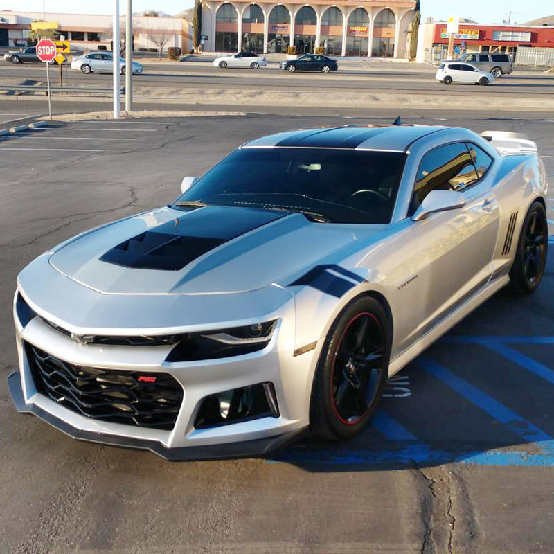 2014-2015 Chevy Camaro ZL1 Style Front Bumper w/ Signal Fog Lights