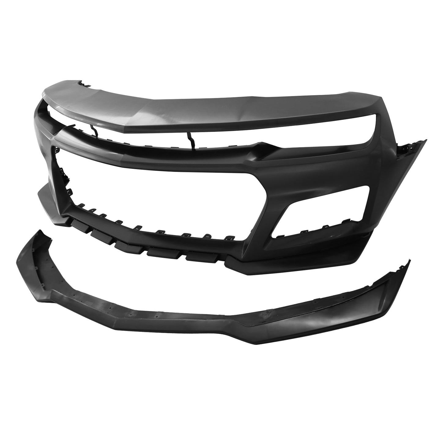 2014-2015 Chevy Camaro ZL1 Style Front Bumper w/ Signal Fog Lights