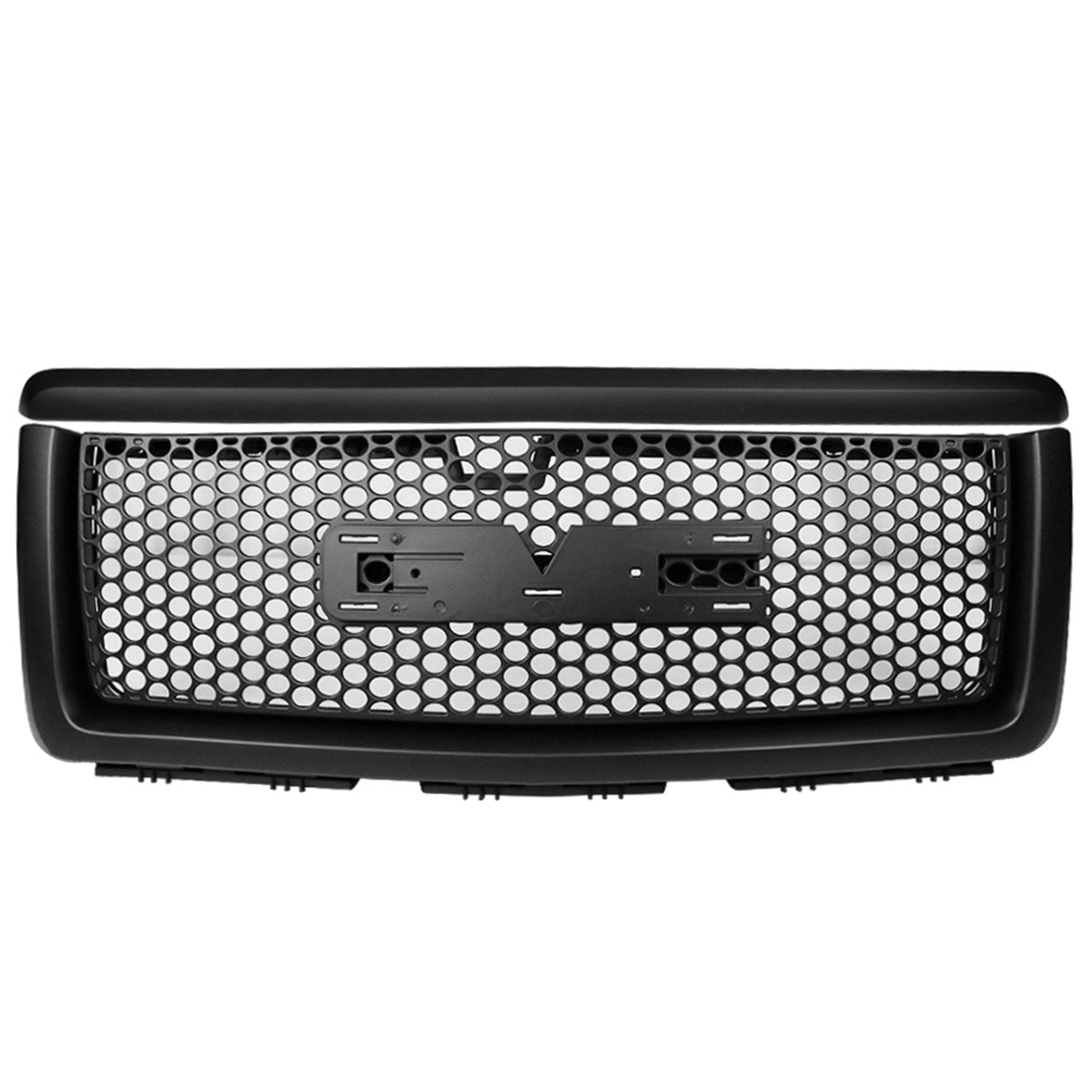 2007-2013 GMC Sierra 1500 Denali Mesh Front Hood Molding Grille ABS