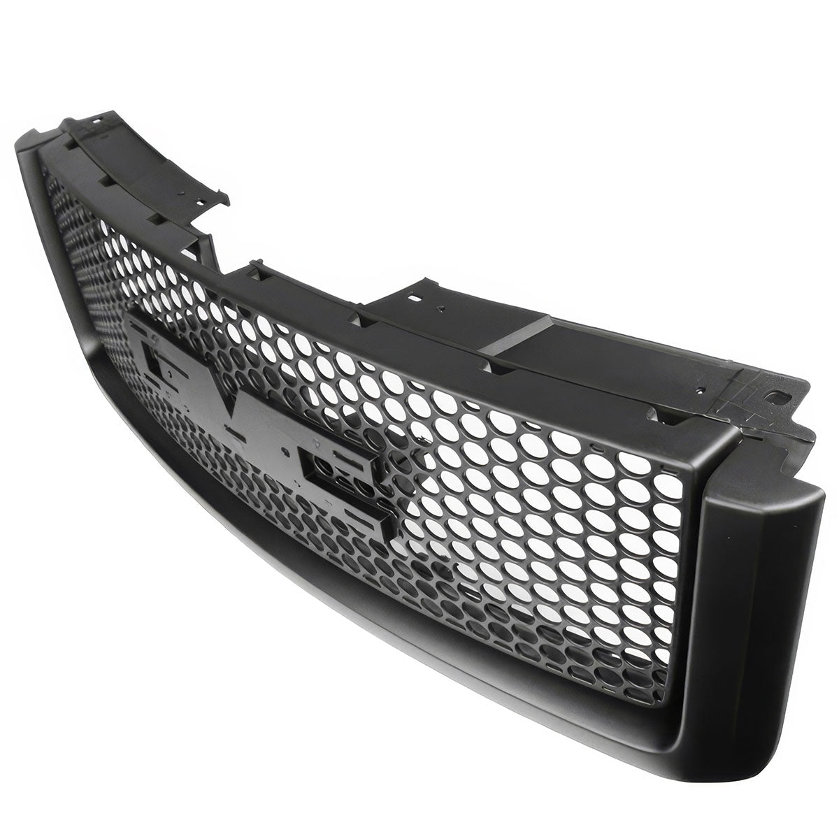 2007-2013 GMC Sierra 1500 Denali Hood Molding Upper Lower Grille ABS