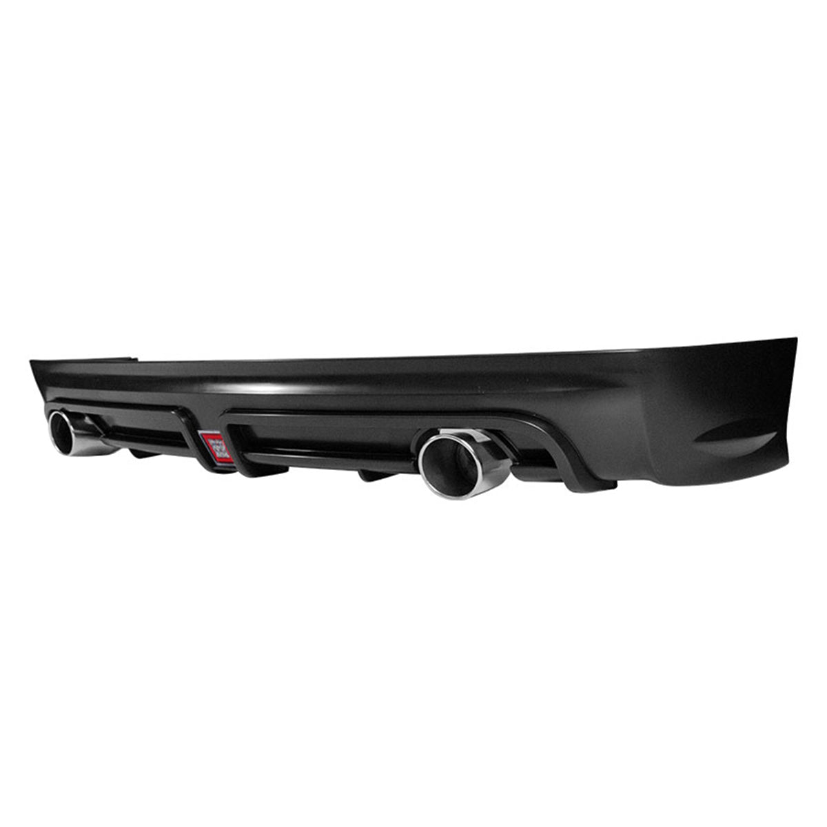 Fits 06-11 Civic MG RR Rear Diffuser Twin Outlet w/Red 3rd Brake Light