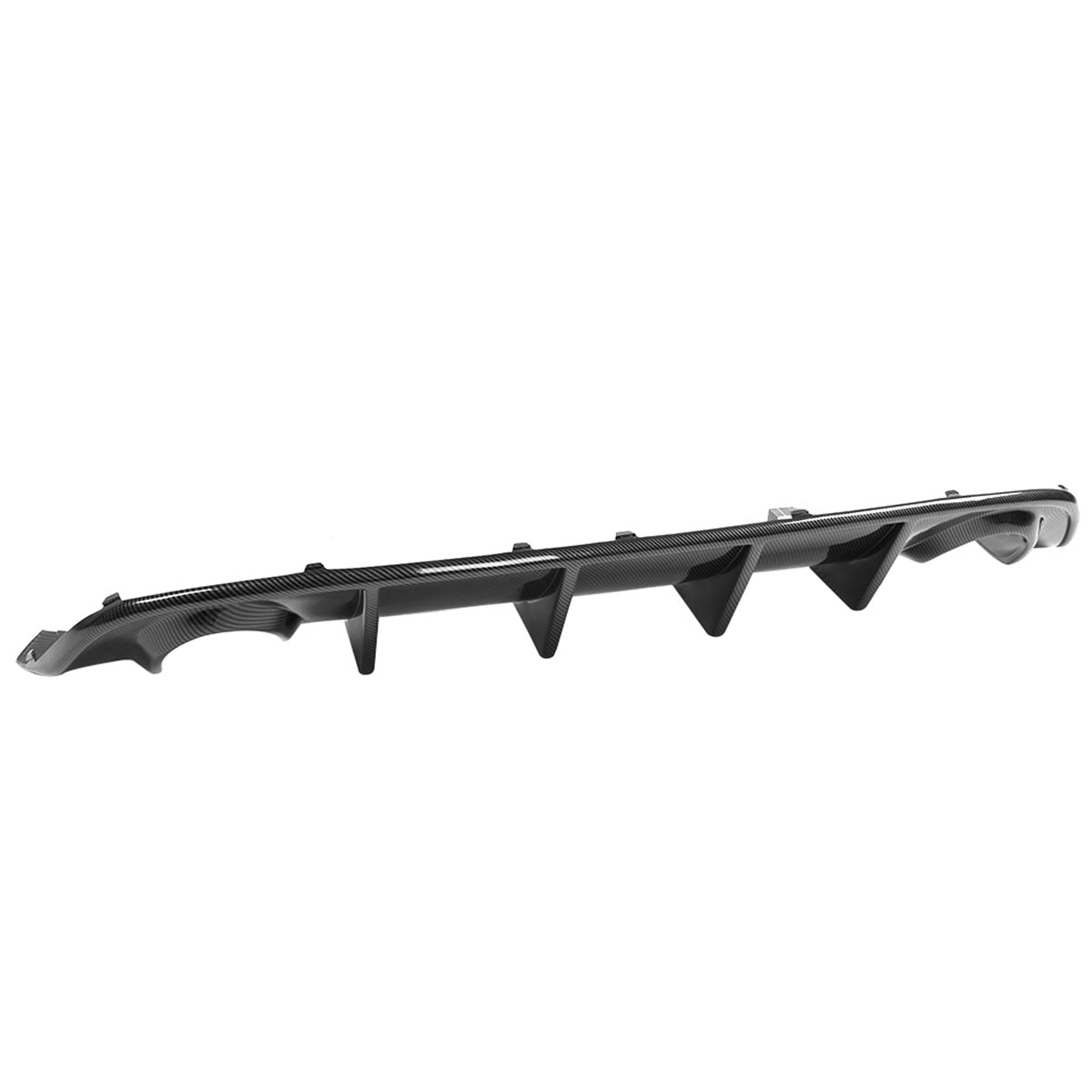 2015-2023 Dodge Charger Rear Bumper Diffuser + Side Aprons Lip CFL