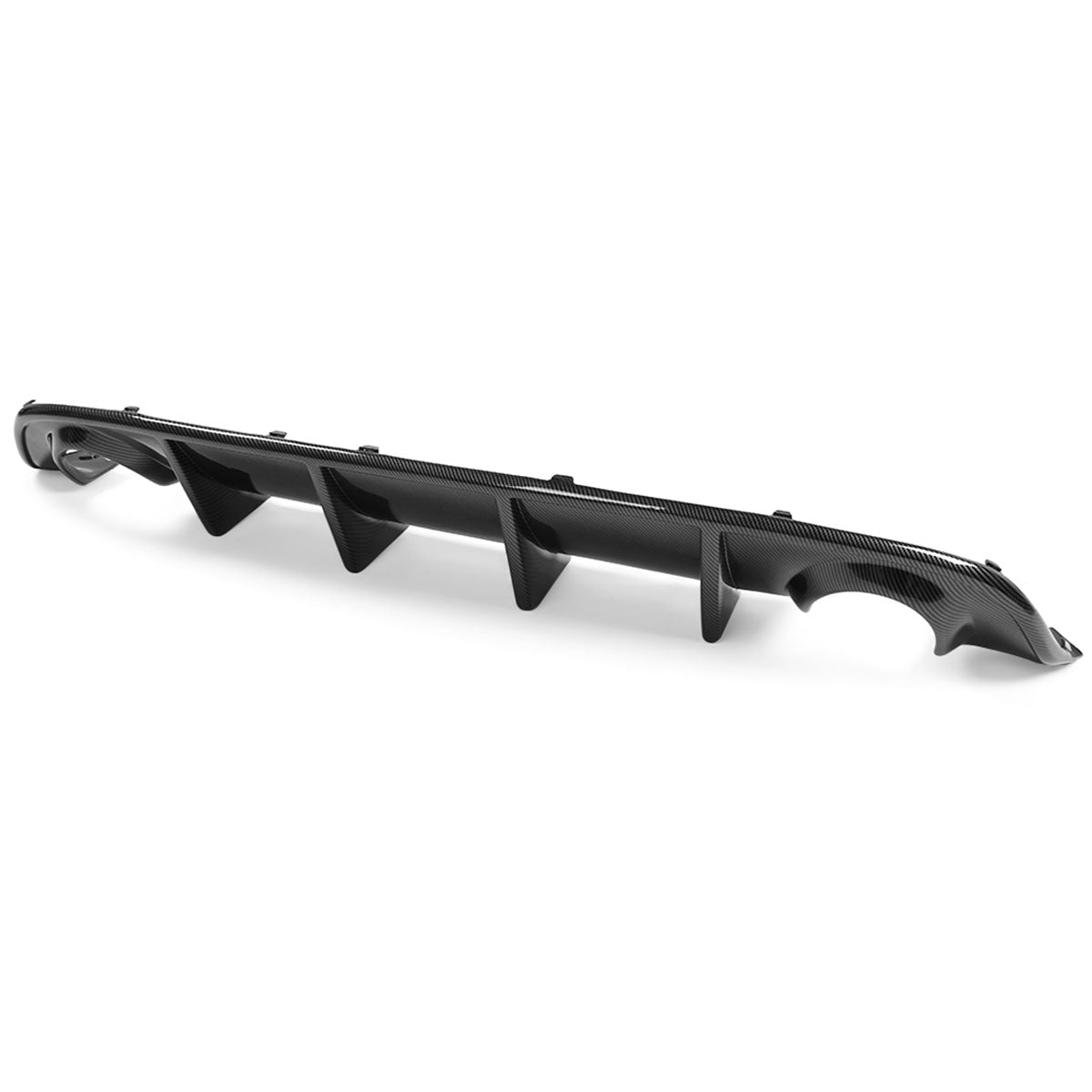 2015-2023 Dodge Charger Rear Bumper Diffuser + Side Aprons Lip CFL