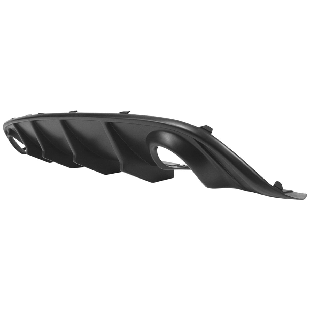 2015-2023 Dodge Charger V2 Rear Diffuser & 2PC Side Apron Matte Black