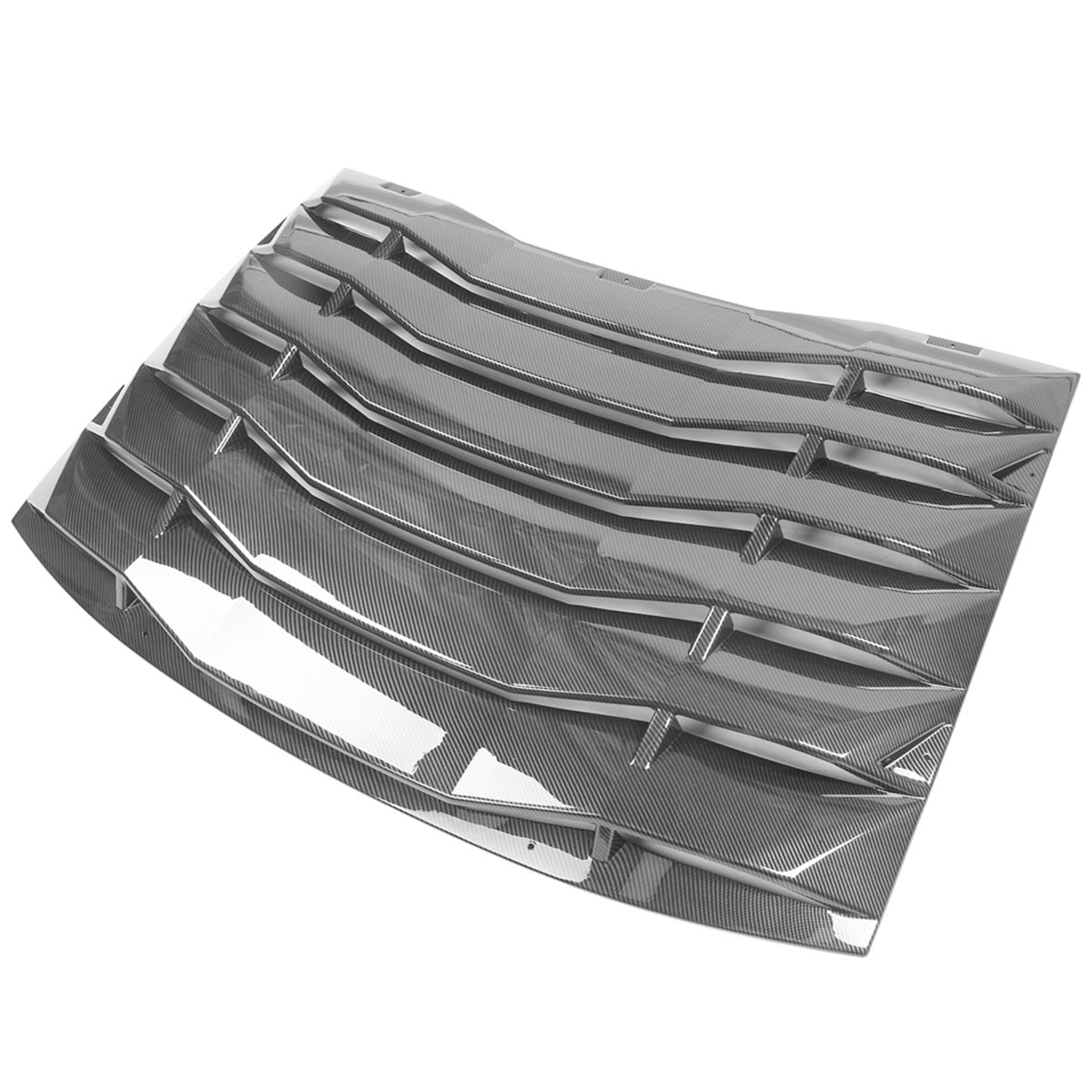 2011-2023 Dodge Charger V1 Side & Rear Window Louver Cover CF Print