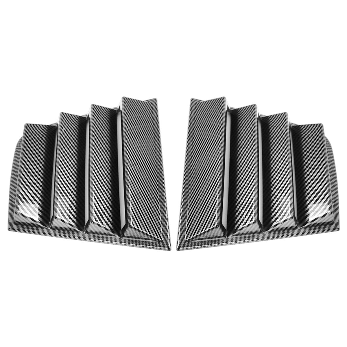 2011-2023 Dodge Charger V1 Side & Rear Window Louver Cover CF Print