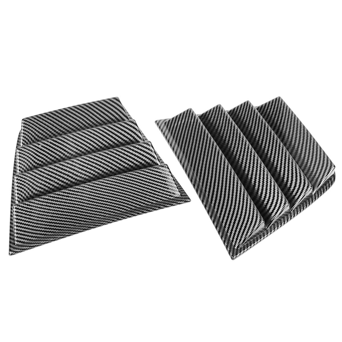 2011-2023 Dodge Charger V1 Side & Rear Window Louver Cover CF Print