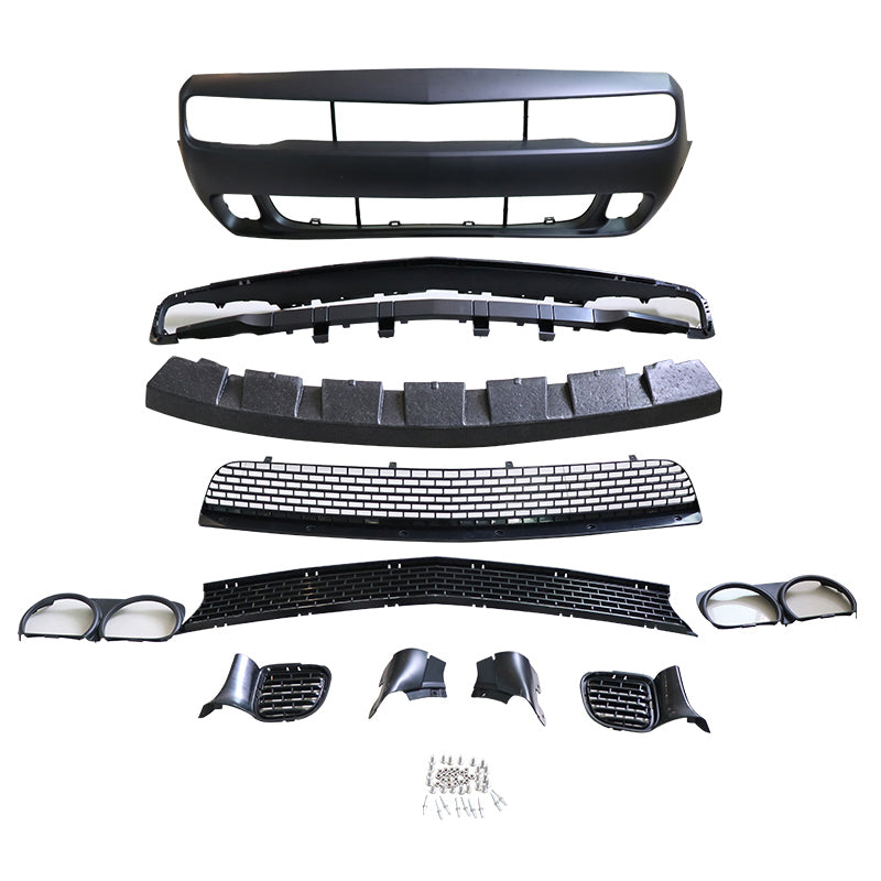 2015-2023 Dodge Challenger Front Bumper W/ Grill Unpainted PP