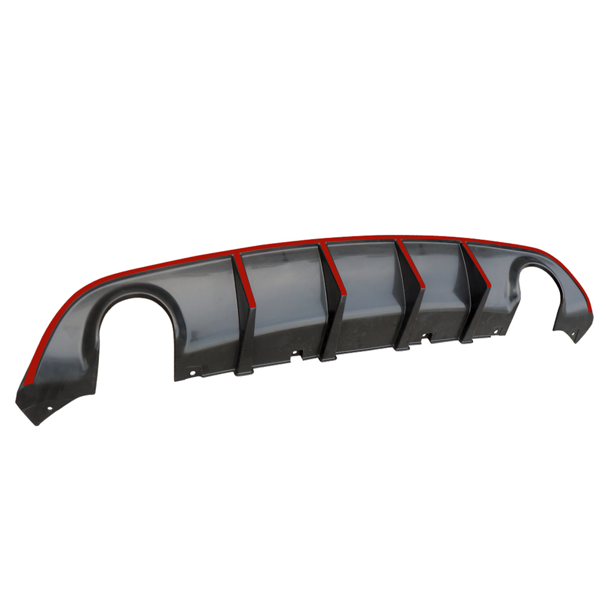 2015-2023 Dodge Charger SRT V3 Rear Diffuser with Reflective Tape PP