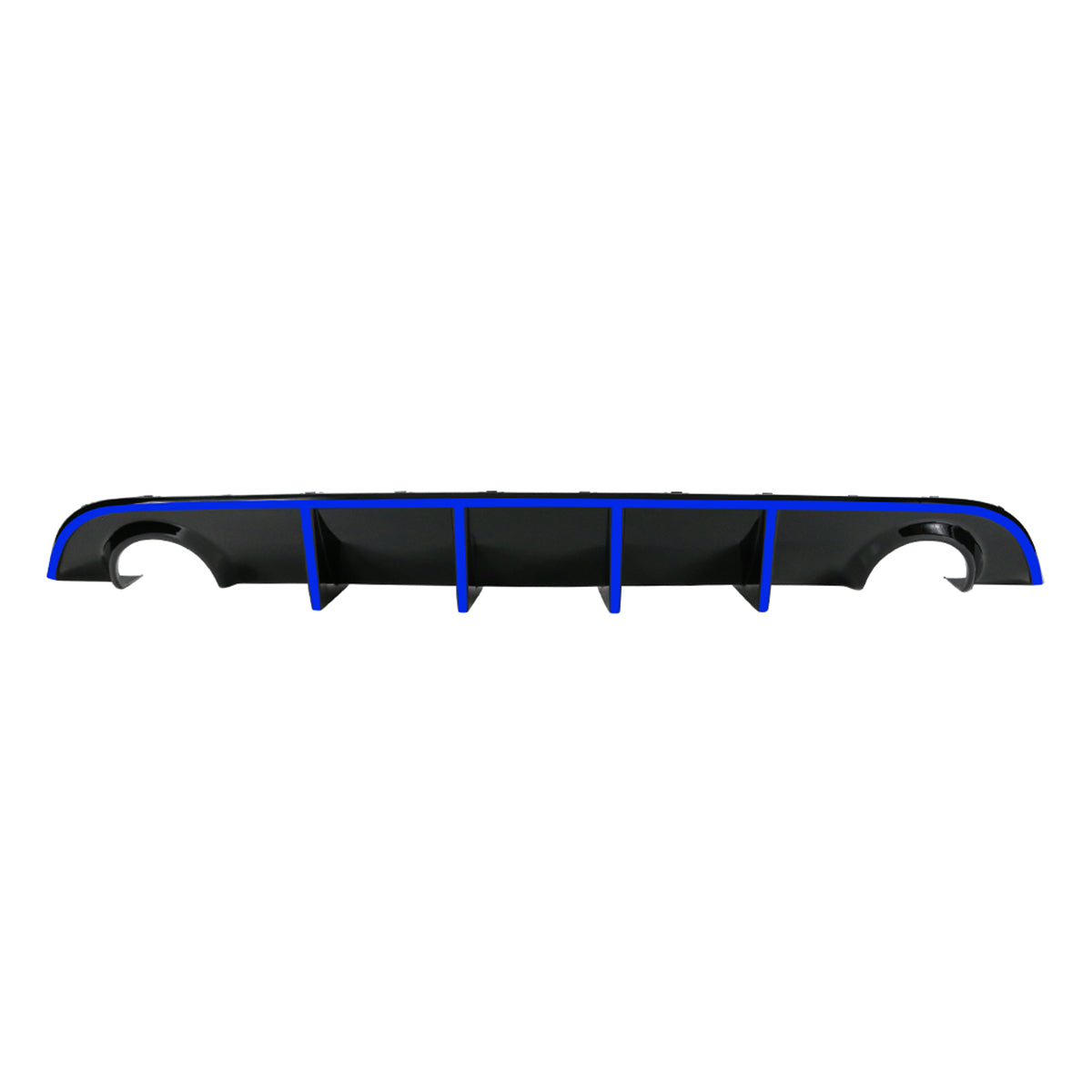 2015-2023 Dodge Charger SRT V3 Rear Diffuser with Reflective Tape PP