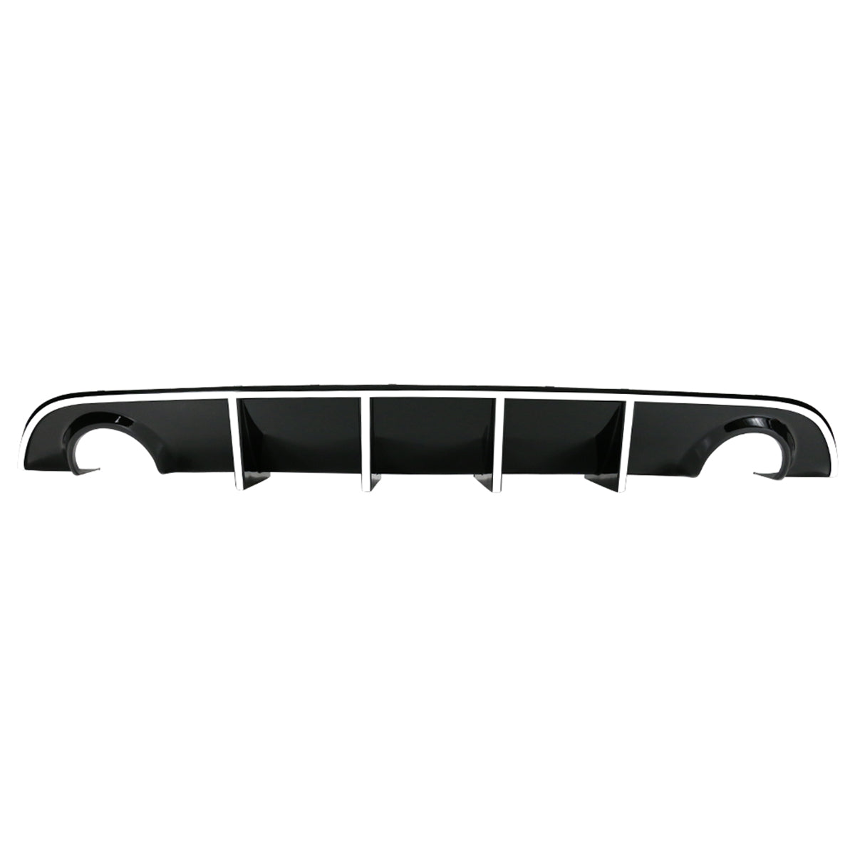 2015-2023 Dodge Charger SRT V3 Rear Diffuser with Reflective Tape PP