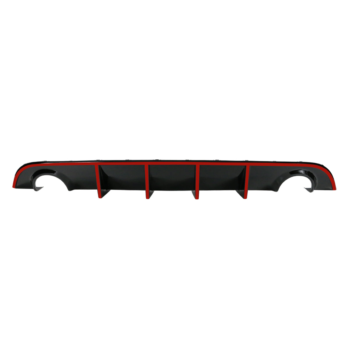 2015-2023 Dodge Charger SRT V3 Rear Diffuser with Reflective Tape PP