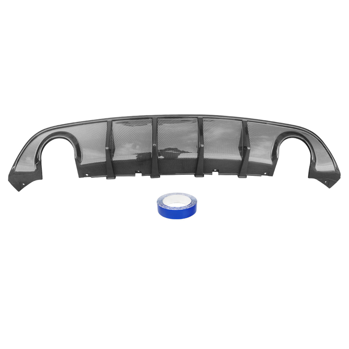2015-2023 Dodge Charger SRT V3 Rear Diffuser with Reflective Tape PP