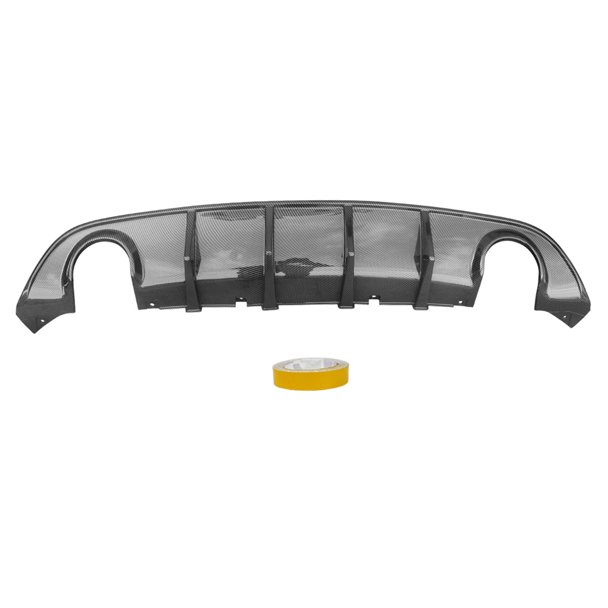 2015-2023 Dodge Charger SRT V3 Rear Diffuser with Reflective Tape PP