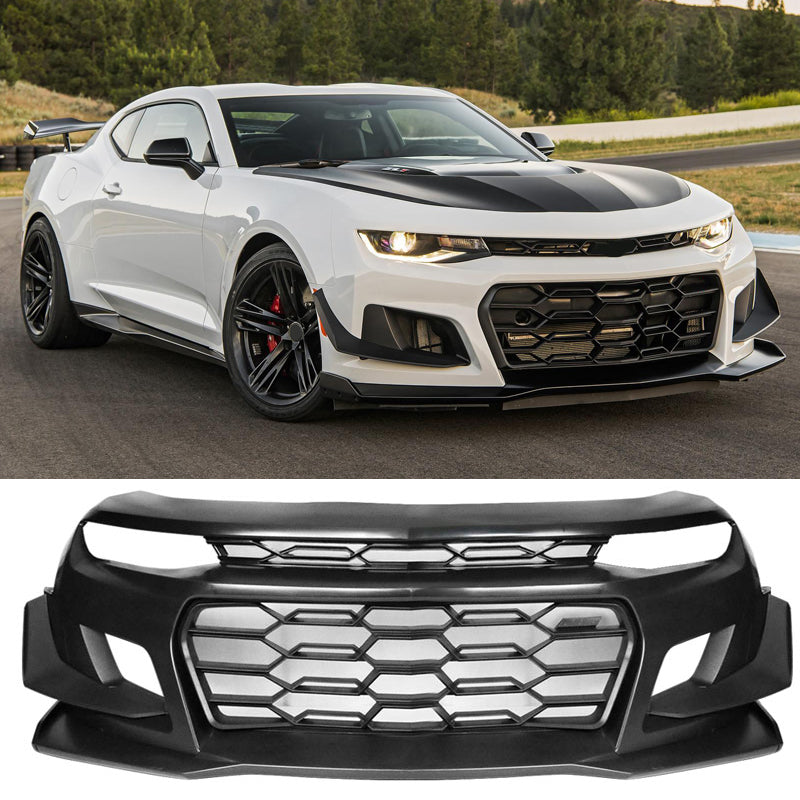 2016-2024 Chevy Camaro Front Bumper Cover Conversion 1LE Style Unpaint