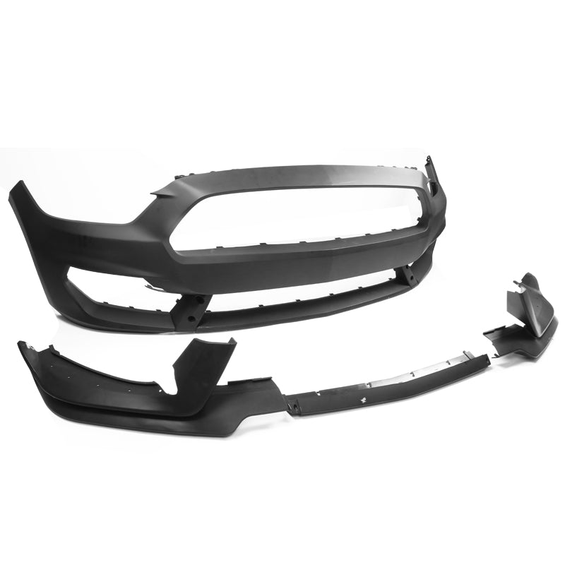 2015-2017 Ford Mustang GT350 Style Front Bumper Conversion Full Set