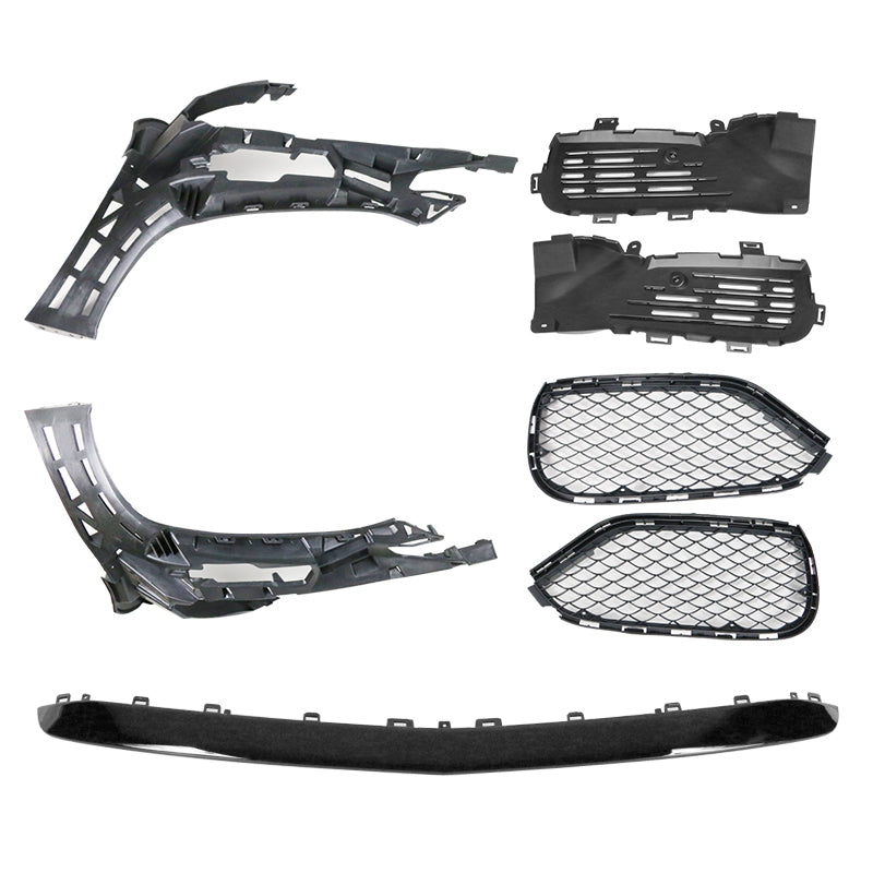 2014-2016 Mercedes-Benz W212 E Class Front Bumper with Lip Trim Vents
