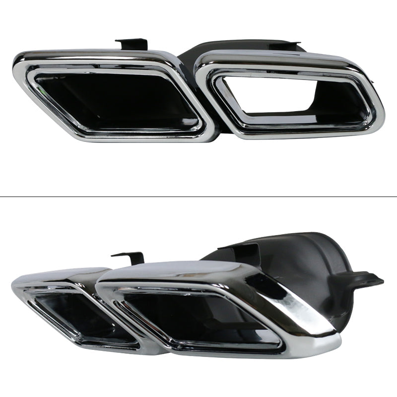 2014-2016 Mercedes-Benz W212 E Class Rear Bumper Cover Diffuser Trim