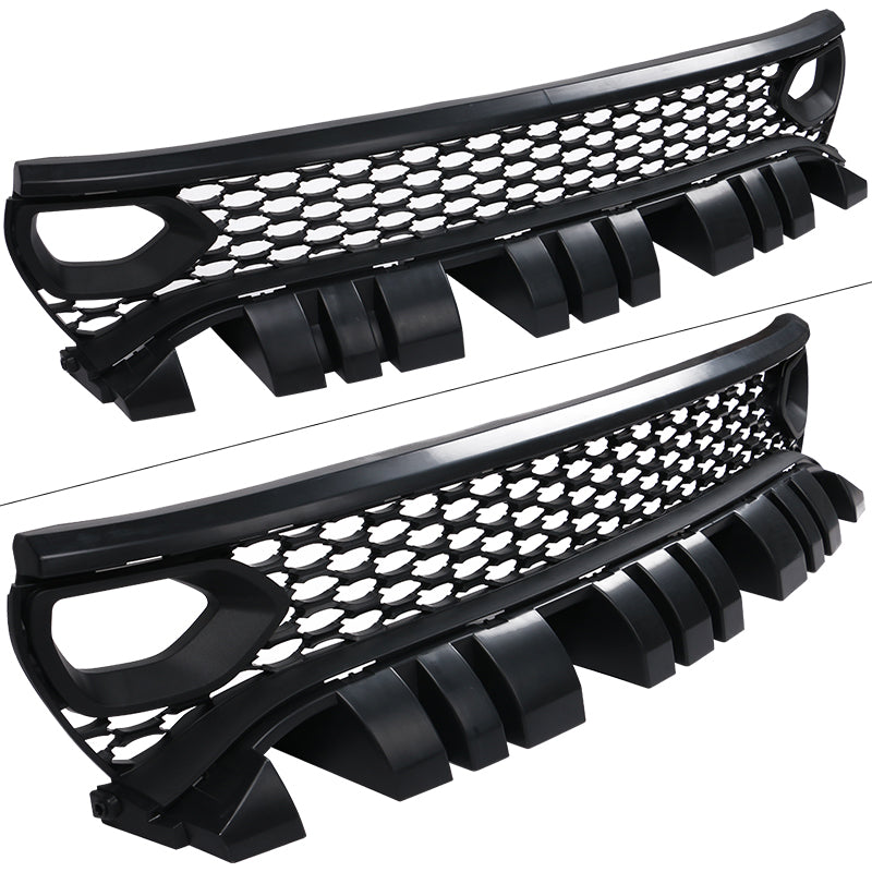 2015-2023 Dodge Charger Front Bumper + Foglights + 2019 Grilles PP