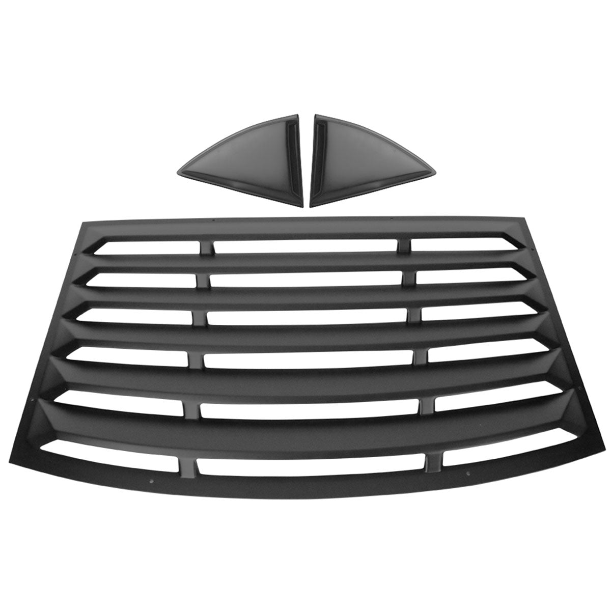 2010-2015 Chevy Camaro XE Style Rear Window Louver with Side Vent PP