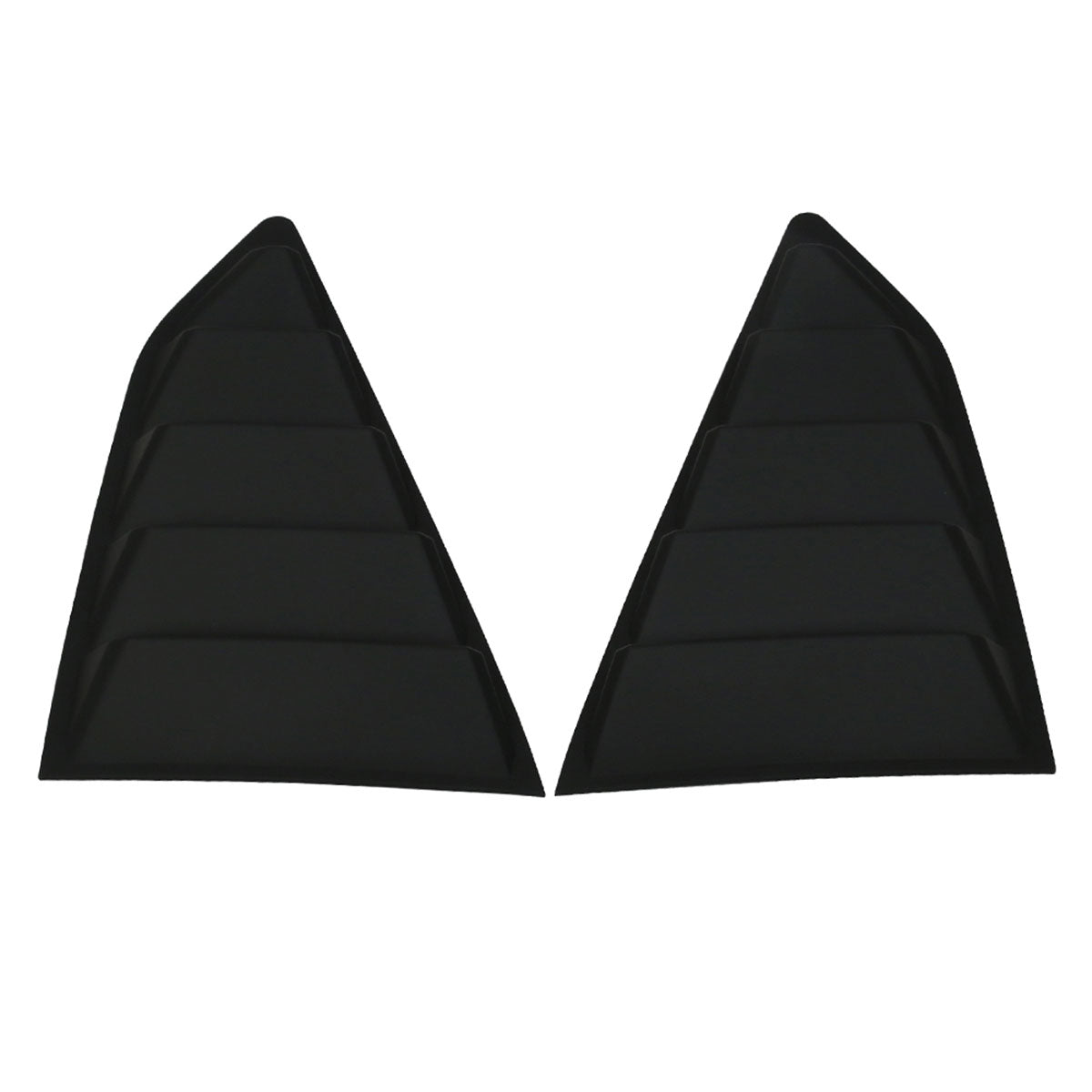2016-2024 Chevy Camaro Unpainted Rear Window Louver Side Vent ABS