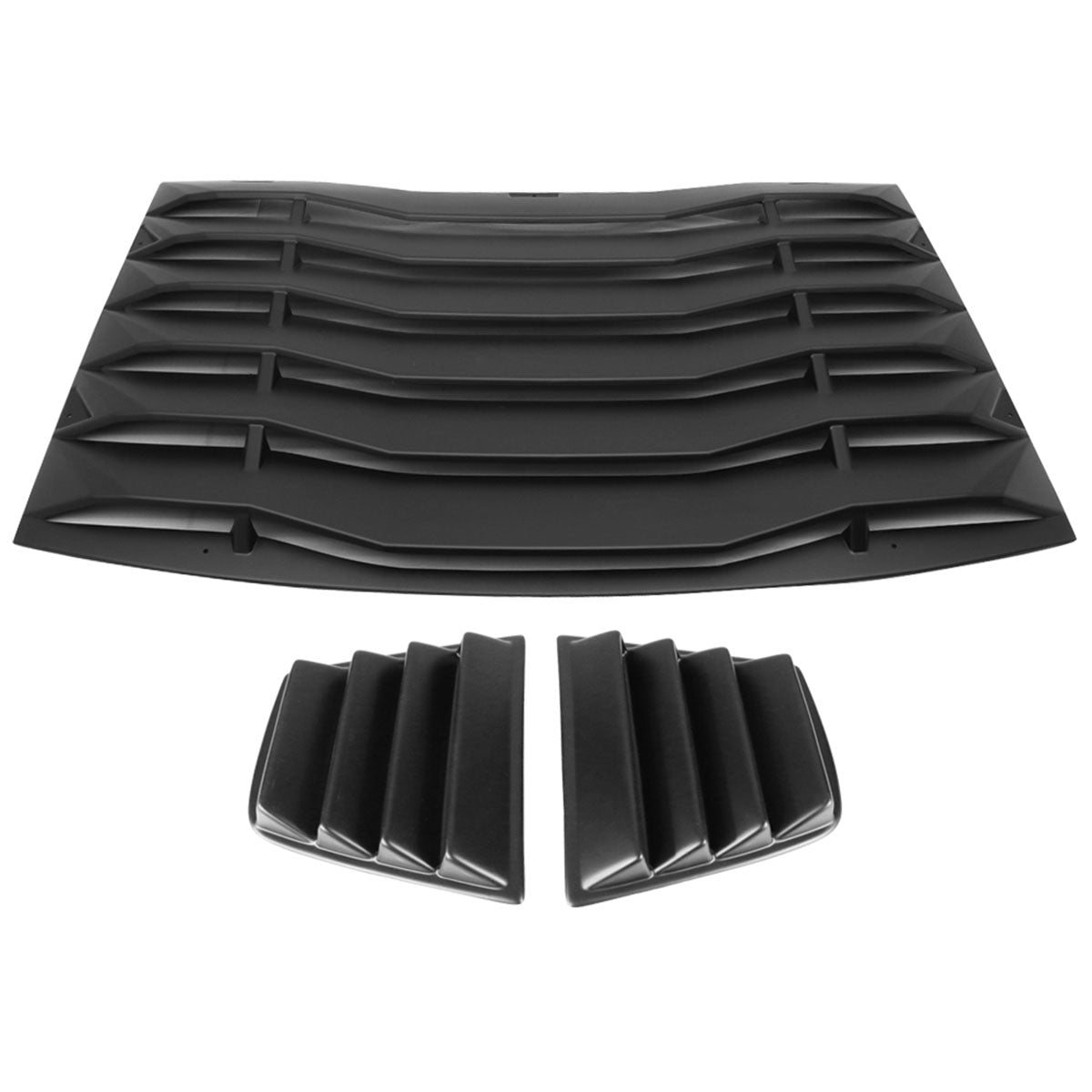 2011-2023 Dodge Charger Unpainted Rear Window Louver Side Vent ABS PP