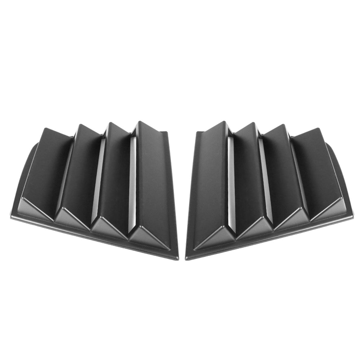 2011-2023 Dodge Charger Unpainted Rear Window Louver Side Vent ABS PP