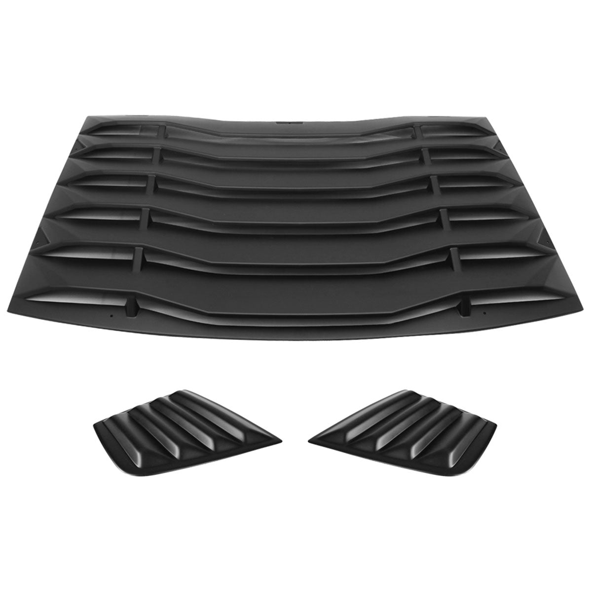 2011-2023 Dodge Charger Unpainted Rear Side Window Louver Air Vent ABS