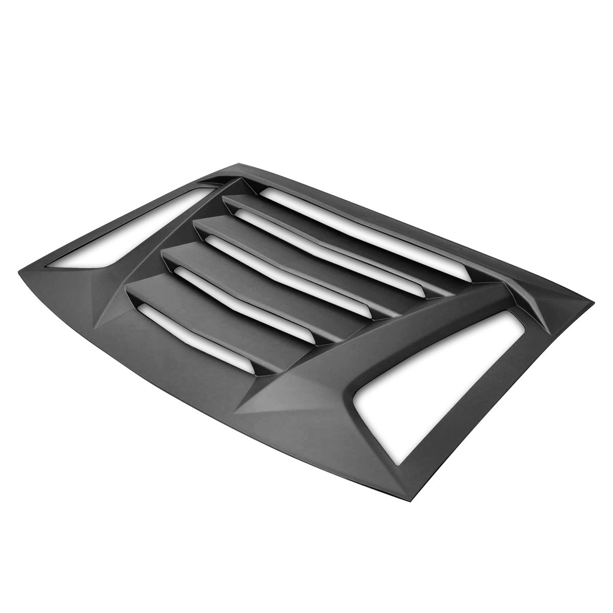 2011-2023 Dodge Charger Unpainted Rear Window Louver Side Vent ABS PP