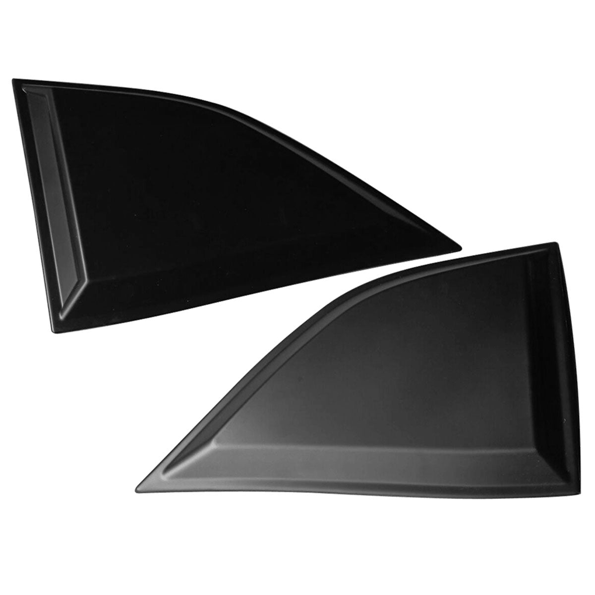 2008-2023 Dodge Challenger Unpainted Rear Window Louver Side Vent ABS
