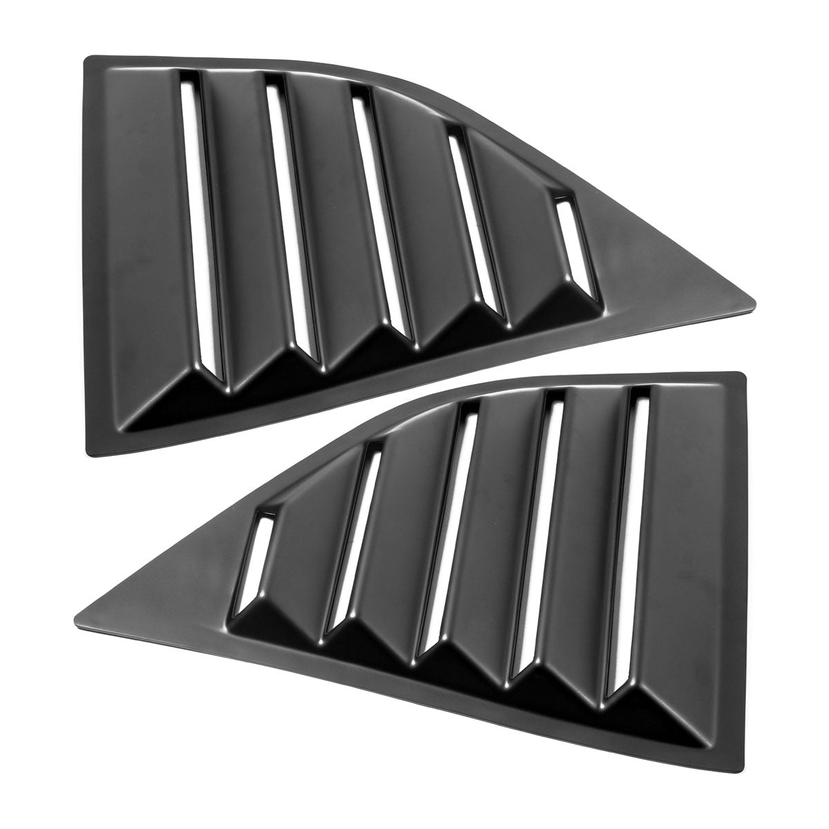 2008-2023 Dodge Challenger Unpainted Rear Side Window Louver Air Vent
